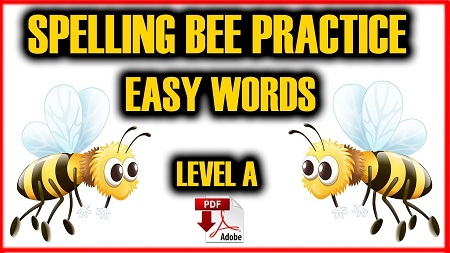 Spelling Bee Practice Words